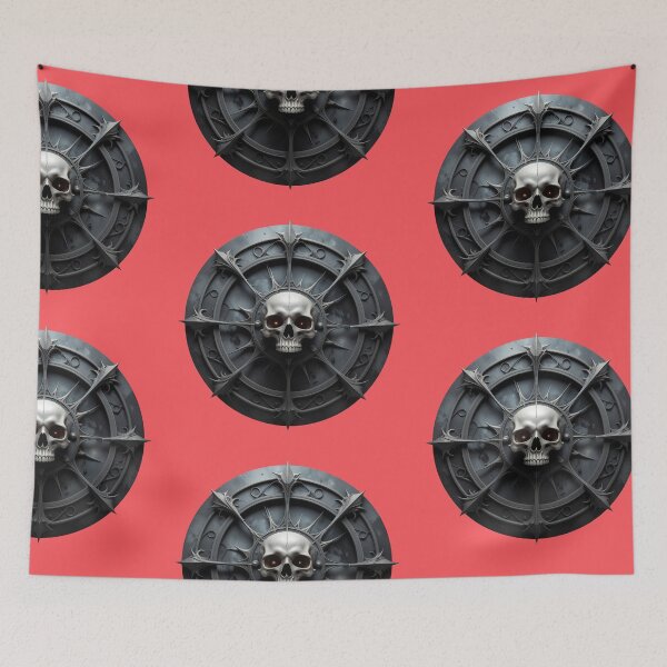 Item preview, Iron Skull | Halloween Time | Dark Scary designed and sold by monkeybusiness.pt.