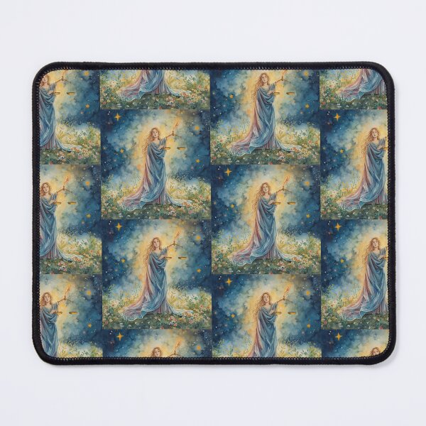 Item preview, Libra Woman: Goddess of Balance under the Starry Sky designed and sold by Essência Criadora.