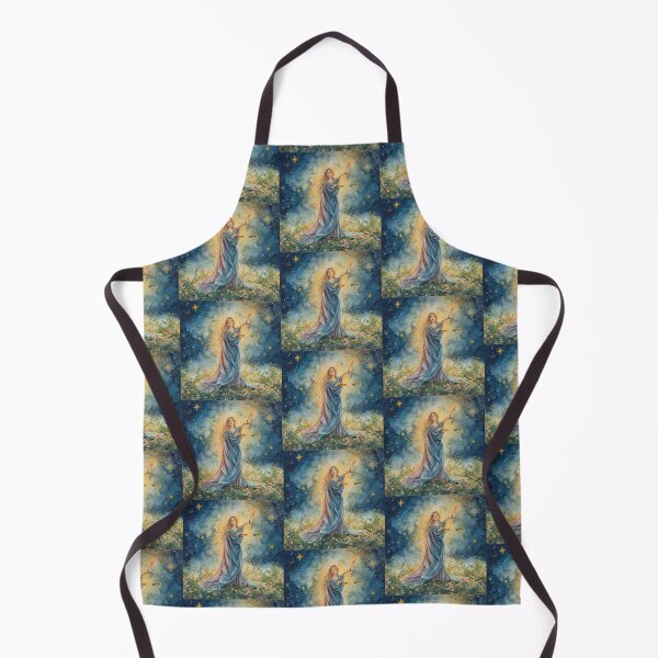 Item preview, Libra Woman: Goddess of Balance under the Starry Sky designed and sold by Essência Criadora.