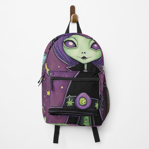 Item preview, Alien dressed as a Witch for Halloween designed and sold by Colin Bentham.