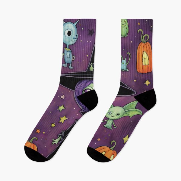 Item preview, Alien dressed as a Witch for Halloween designed and sold by Colin Bentham.