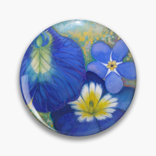 Item preview, Blue Flowers designed and sold by hierbabuenabcn.