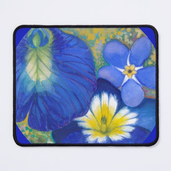 Item preview, Blue Flowers designed and sold by hierbabuenabcn.