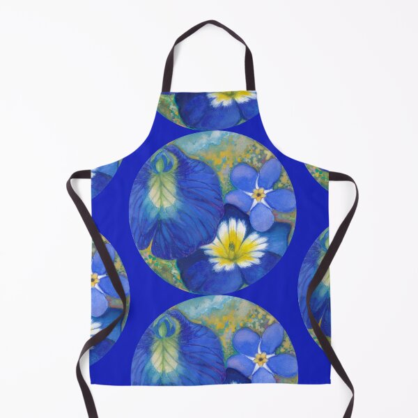 Item preview, Blue Flowers designed and sold by hierbabuenabcn.