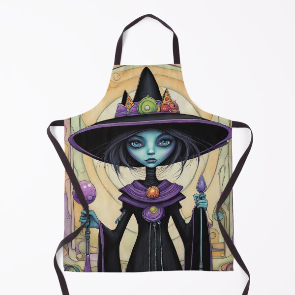 Item preview, Alien dressed as a Witch for Halloween designed and sold by Colin Bentham.