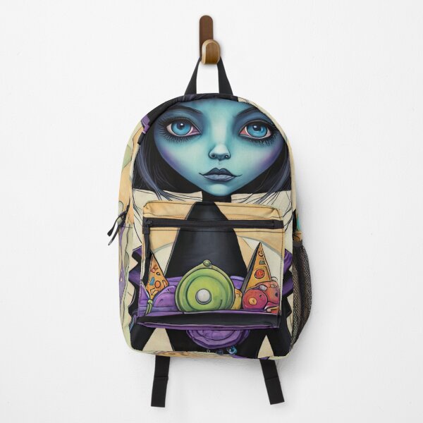 Item preview, Alien dressed as a Witch for Halloween designed and sold by Colin Bentham.