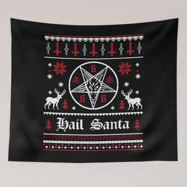 Item preview, Hail Santa Ugly Christmas Sweater - Swea	 Swea		 designed and sold by krtezivengarh.