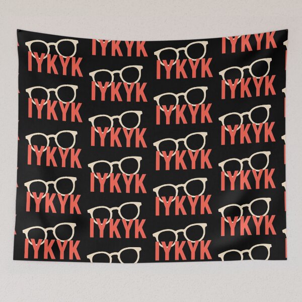 Item preview, IYKYK Meme Trendy Viral Gen Alpha Meme designed and sold by Raluk.