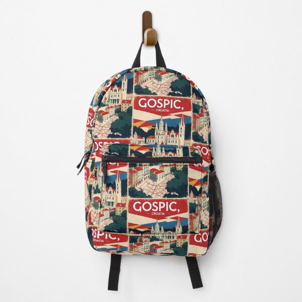 Item preview, Gospic Croatia 1950s Vintage Travel Tourism designed and sold by TravelersGems.