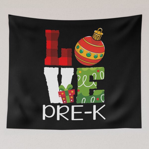 Item preview, Pre-K Christmas Orna	t Love 	 - Teacher or Student 		 designed and sold by ruonistundexo.