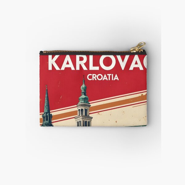 Item preview, Karlovac Croatia 1950s Vintage Travel Tourism designed and sold by TravelersGems.
