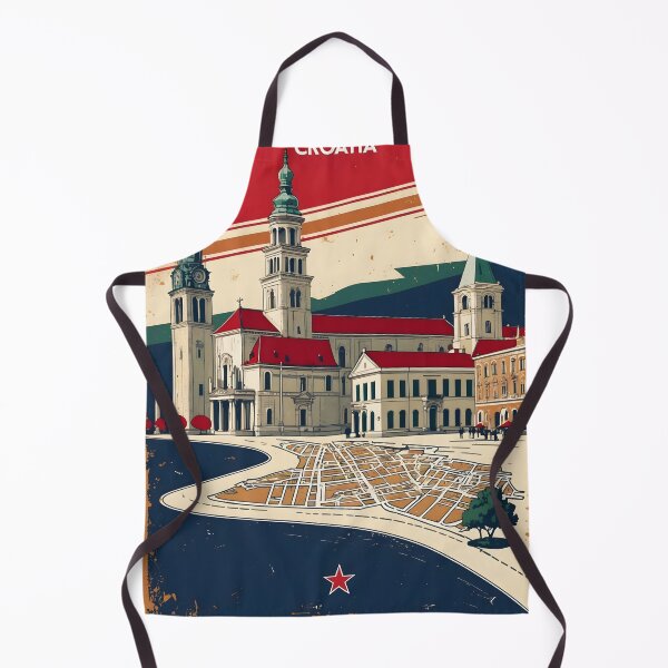 Item preview, Karlovac Croatia 1950s Vintage Travel Tourism designed and sold by TravelersGems.