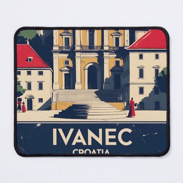 Item preview, Ivanec Croatia 1950s Vintage Travel Tourism designed and sold by TravelersGems.