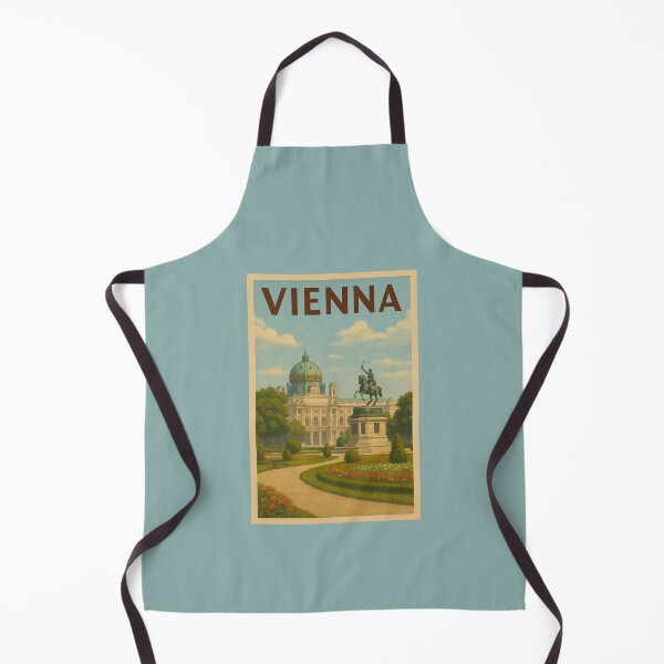 Item preview, Vienna Austria Travel Art – Hofburg Palace and Heldenplatz Souvenir designed and sold by Annika Shurafa.