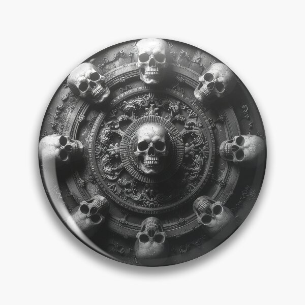 Item preview, Stone Skull | Halloween Time | Dark Scary designed and sold by monkeybusiness.pt.