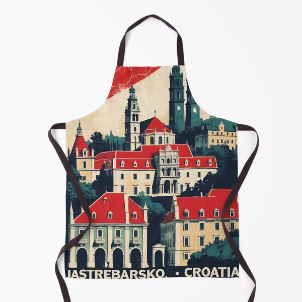 Item preview, Jastrebarsko Croatia 1950s Vintage Travel Tourism designed and sold by TravelersGems.