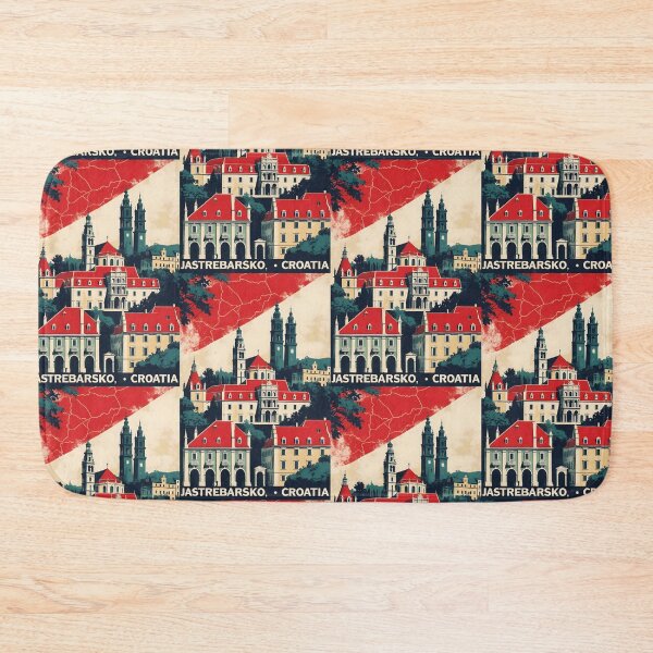 Item preview, Jastrebarsko Croatia 1950s Vintage Travel Tourism designed and sold by TravelersGems.