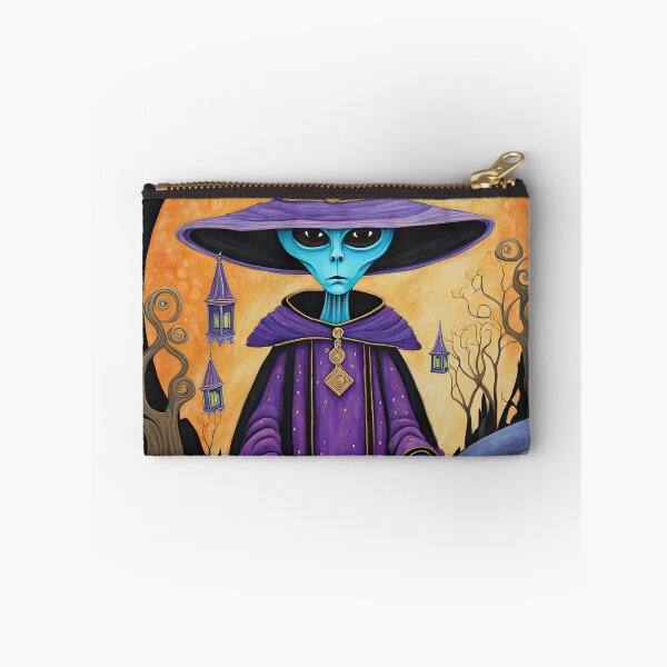 Item preview, Alien dressed as a wizard for Halloween designed and sold by Colin Bentham.