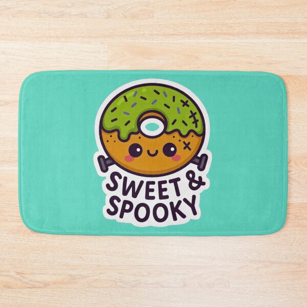 Item preview, Sweet & Spooky – Cute Kawaii Frankenstein Donut Halloween Design designed and sold by Dezpro.