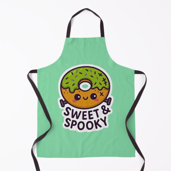 Item preview, Sweet & Spooky – Cute Kawaii Frankenstein Donut Halloween Design designed and sold by Dezpro.