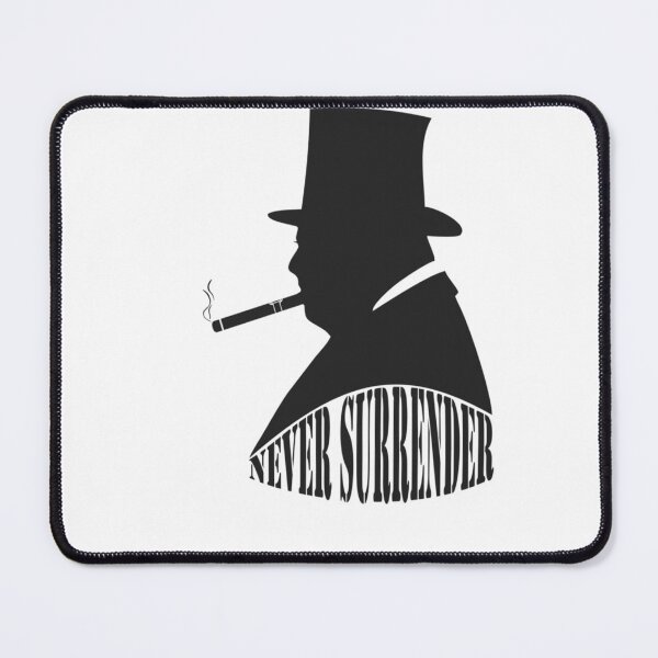 Item preview, Winston Churchill Never Surrender  	 designed and sold by sorekulemano.
