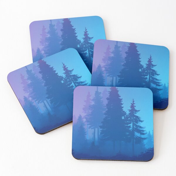 Item preview, Cyberfunk magical forest designed and sold by Newrealis.