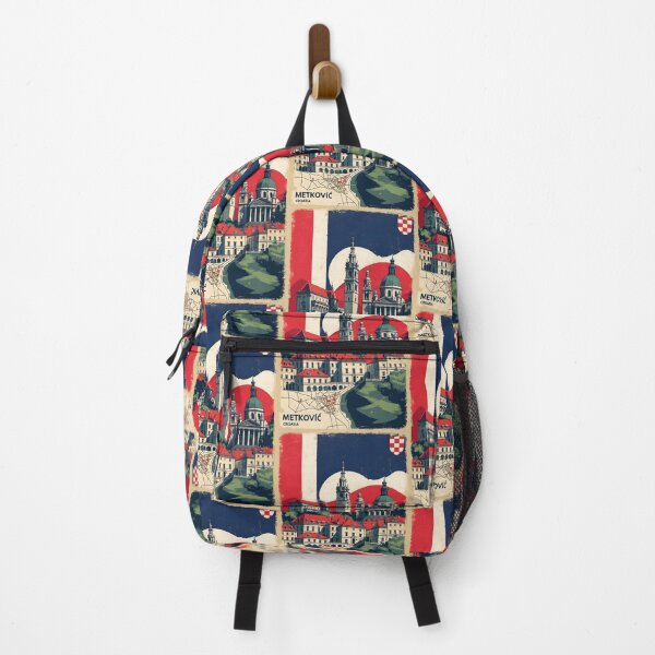 Item preview, Metkovic Croatia 1950s Vintage Travel Tourism designed and sold by TravelersGems.