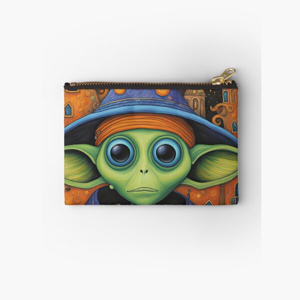 Item preview, Alien dressed as a wizard for Halloween designed and sold by Colin Bentham.