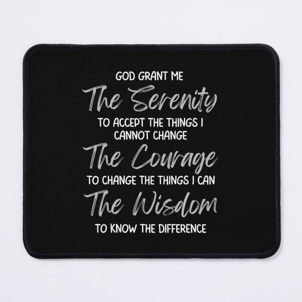 Item preview, God Grant Me the Serenity Prayer Inspirational Spiritual designed and sold by spicekrampon.