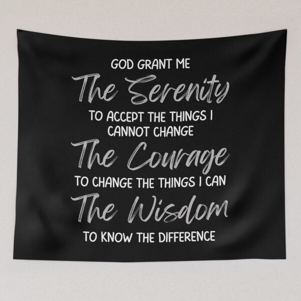Item preview, God Grant Me the Serenity Prayer Inspirational Spiritual 		 designed and sold by spicekrampon.