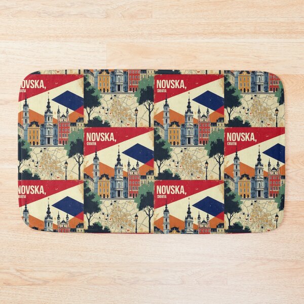 Item preview, Novska Croatia 1950s Vintage Travel Tourism designed and sold by TravelersGems.