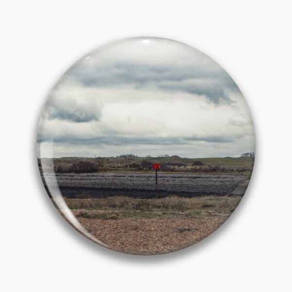 Item preview, The famous red roofed hut on the shingle at Rye Harbour in Sussex England UK designed and sold by John Gilham - Landscape Photography.