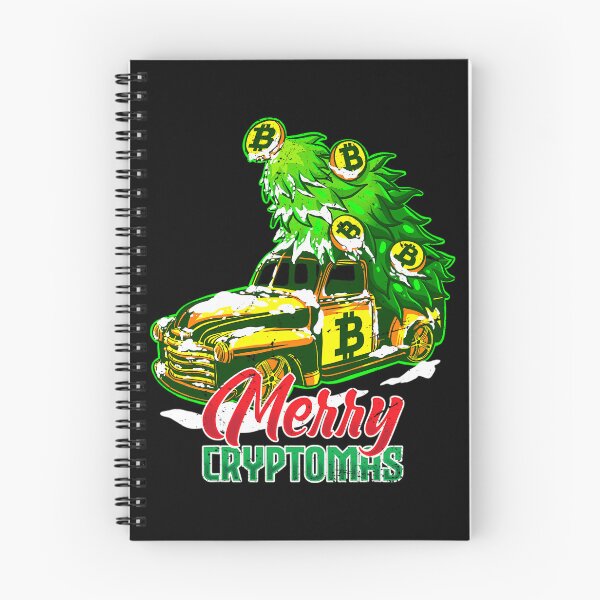 Item preview, Merry Cryptmas BTC Crypto Bitcoin Christmas Tree Car 	1	 designed and sold by bejtiwiemert.