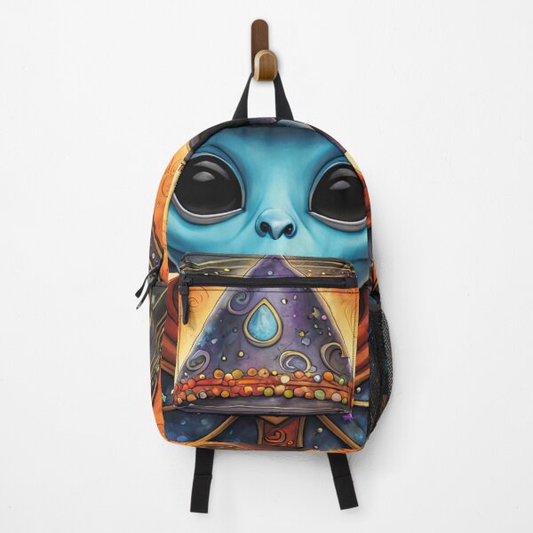 Item preview, Alien dressed as a wizard for Halloween designed and sold by Colin Bentham.