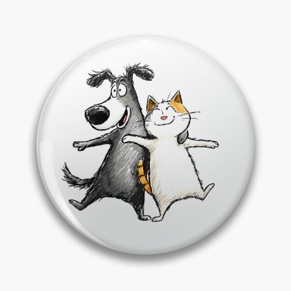 Item preview, Dog and cat friendship designed and sold by Newrealis.