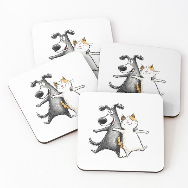 Item preview, Dog and cat friendship designed and sold by Newrealis.