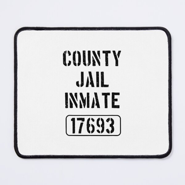 Item preview, Prisoner Costume 	  County Jail Inmate Funny Tee 		 designed and sold by orninajeymym.