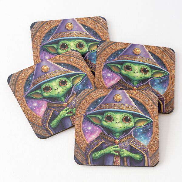 Item preview, Alien dressed as a wizard for Halloween designed and sold by Colin Bentham.