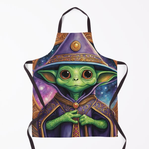 Item preview, Alien dressed as a wizard for Halloween designed and sold by Colin Bentham.