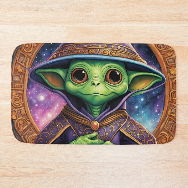 Item preview, Alien dressed as a wizard for Halloween designed and sold by Colin Bentham.