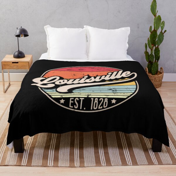 Item preview, Retro Louisville KY Home City 70s Style Sunset Pullover designed and sold by baduttuyrlb.