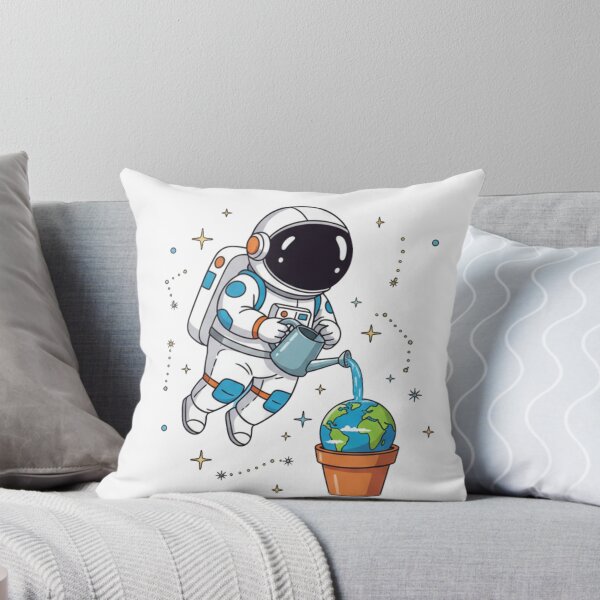 Item preview, Astronaut Watering Planets designed and sold by FontiqueStudio.