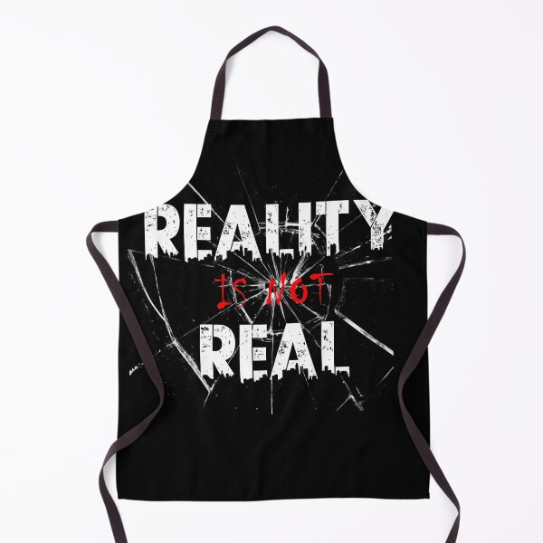 Item preview, Reality Is Not Real – Abstract Glitch Philosophy Design designed and sold by NORENTE.