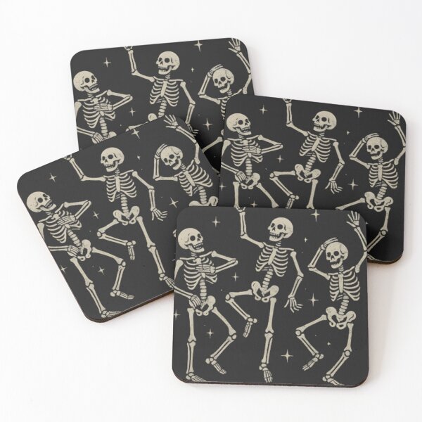 Item preview, Funny Dancing Skeletons Halloween Party Design designed and sold by MasudaKatsuo0v7.