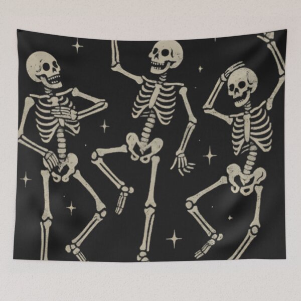 Item preview, Funny Dancing Skeletons Halloween Party Design designed and sold by MasudaKatsuo0v7.