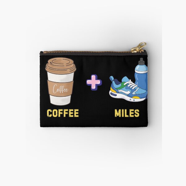Item preview, Coffee & Miles Running T-Shirt | Marathon Runner Gift | Jogging & Endurance Apparel designed and sold by endurothreads.