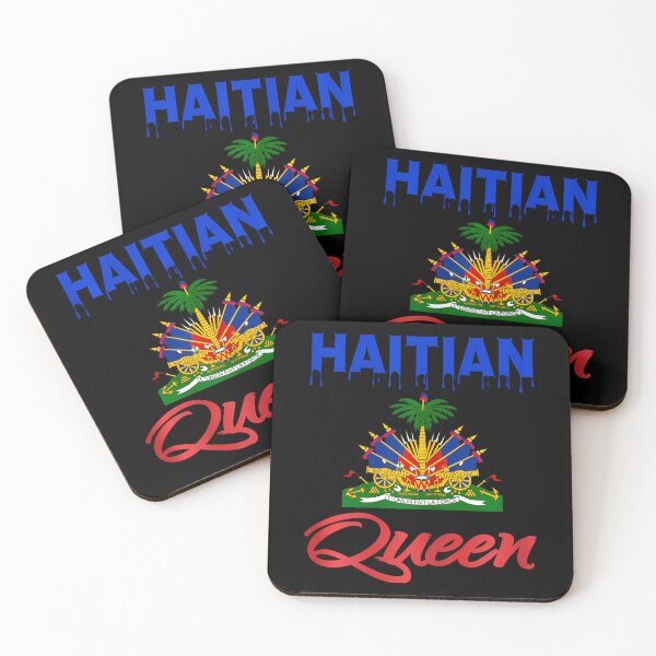 Item preview, Haitian Queen Dripping 	 Perfect Haiti Crown Flag 	 		 designed and sold by krtezivengarh.