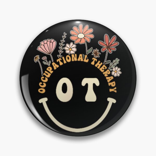 Artikelvorschau, Ergotherapie OT Therapeut Groovy Flowers entworfen und verkauft von dronpeitsou.