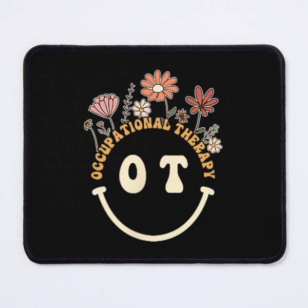 Item preview, Occupational Therapy OT Therapist Groovy Flowers designed and sold by dronpeitsou.