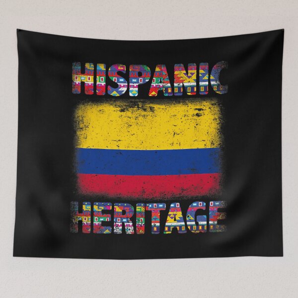 Item preview, Retro Colombian Hispanic Heritage Month Colombian Flag 		 designed and sold by eibebsadt6.